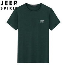Jeep 短袖 男士T恤 墨綠色 