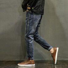 曠美 寬松褲 青春休閑 男士牛仔褲