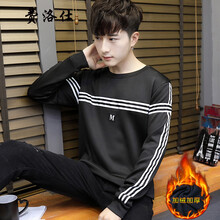 費(fèi)洛仕（FIOOSU） 長(zhǎng)袖 男士T恤 610黑色 XL，L，XXXL，M，XXL