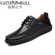 駱頓公牛（LUODUNBULL）男士701黑色-系帶 44，38，39，40，41，42，43
