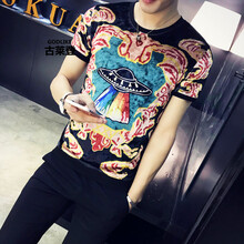 古萊登（GODLIKE） 短袖 男士T恤 飛碟 S，XL，L，XXL，XXXL，M