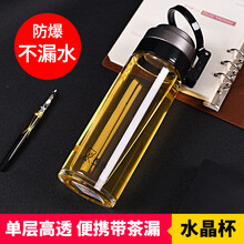 雙層隔熱玻璃杯，喝出健康水