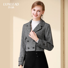 洛詩(shī)琳（LUXLEAD）  長(zhǎng)袖 女 短外套 口袋，紐扣