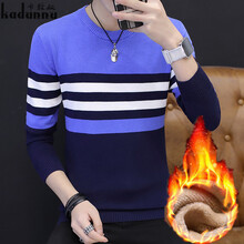 卡敦奴（kadunnu） 長(zhǎng)袖 男士T恤 彩藍(lán)加絨 XL，L，XXXL，加大，XXL，M