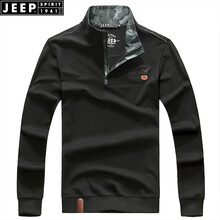 JEEP 長袖 男士T恤 黑色 XL，L，XXL，XXXL，M