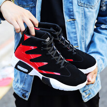 樵柯男士YJ-5004黑紅色 41