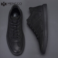 曼克尚品（MENCCO）男士黑色/单鞋 40