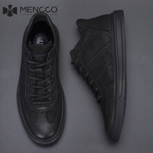 曼克尚品（MENCCO）男士黑色/單鞋 40