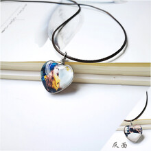 女項(xiàng)鏈水晶球