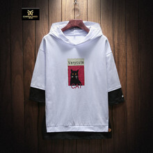 C2潮朝（C2 CHAO CHAO） 短袖 男士T恤 白色 S，XL，L，XXL，M，XXXL