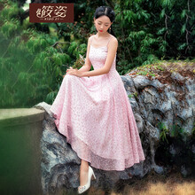 筱姿 碎花 印花 連衣裙