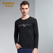 愛登堡（edenbo） 長袖 男士T恤 黑色03 
