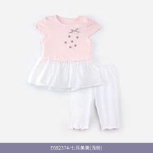 女嬰夏裝0-1歲套裝