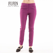 FUFEN  鉛筆褲/小腳褲 女 長褲 休閑褲