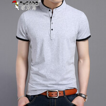 啄木鳥(niǎo)（TUCANO） 短袖 男士T恤 灰色 XL，L，XXXL，XXL，M