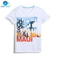 蓋浪（GAILANG） 短袖 男士T恤 白色 S，XL，L，XXL，XXXL，M