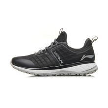 李寧（LI-NING）跑步鞋標(biāo)準(zhǔn)黑/白色（萊卡鞋面） 45以上
