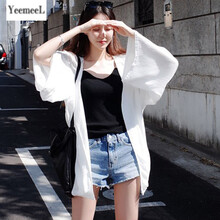 yeemeel V領(lǐng) 九分袖 女 短外套 