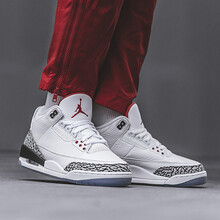耐克（NIKE）籃球鞋923096-101（白水泥） 