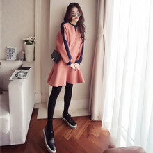 純色連衣裙，微胖女神的穿搭利器