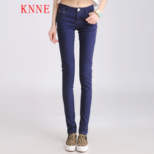 KNNE 中腰 鉛筆褲/小腳褲 女 長(zhǎng)褲 休閑褲