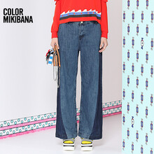 COLORMIKIBANA   女 長褲 牛仔褲