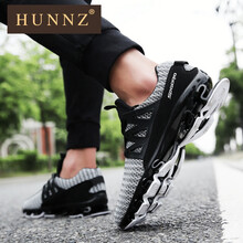 HUNNZ男士TK10彈簧灰色 40