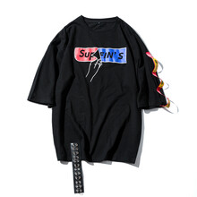 BOYXCO 七分袖 男士T恤 黑色 S，XL，L，XXL，M