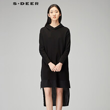 S.DEER  短袖 T恤 女 連帽