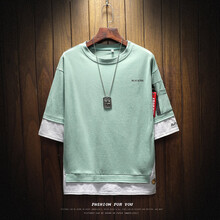 追拓 短袖 男士T恤 綠色 