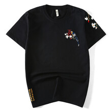 街派一族（jiepaiyizu） 短袖 男士T恤 黑色 S，XL，L，XXXL，加大，M，XXL