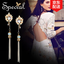 special耳夾環(huán)保高密度合金 合成立方氧化鋯 樹脂 人工雪鉆，鋯石