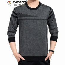 啄木鳥（TUCANO） 長袖 男士T恤 灰色001T1612 S，XL，L，XXL，M