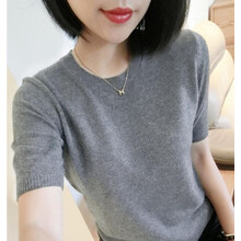 祥震 露臍/腰 短袖 T恤 女 圓領(lǐng)