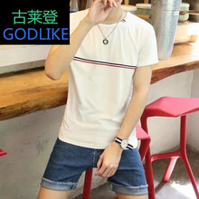 古萊登（GODLIKE） 短袖 男士T恤 T29白 XL，L，M，XXL