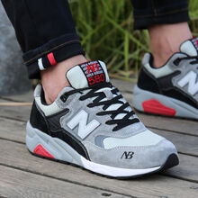 SZM跑步鞋NB580碳灰黑 40