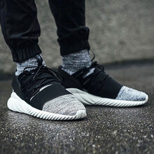 阿迪達(dá)斯（Adidas）跑步鞋BY3550灰黑 41