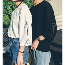 慈姑 拼接 短袖 T恤 女 圓領(lǐng)