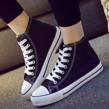 尚繪（shanghui）男士高幫黑無(wú)圖 