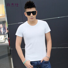 丹杰仕 短袖 男士T恤 白色 XL，L，M