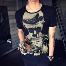 瑾丹（JOMDARM） 短袖 男士T恤 T06黑色 