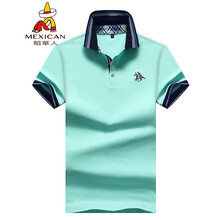 稻草人（MEXICAN） 短袖 男士T恤 淺藍(lán) XL，L，XXL，XXXL，M