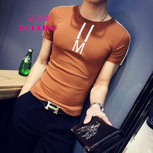 古萊登（GODLIKE） 短袖 男士T恤 焦糖色 XL，L，XXL，M