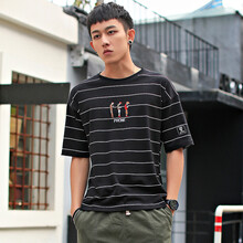 韓潮以純 短袖 男士T恤 黑色 S，XL，L，M，XXL