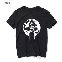 丹杰仕 短袖 男士T恤 黑44#佐助 