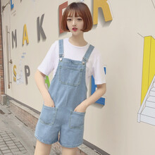 西牧子 高腰  女 短褲 牛仔褲