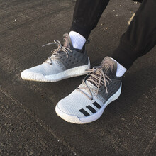 阿迪達斯（Adidas）籃球鞋哈登2灰白AH2122 40.5