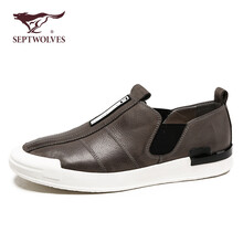 七匹狼（SEPTWOLVES）男士灰色 42