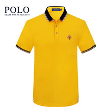 Royal Queen's Polo Team 短袖 男士T恤 +20亮黃 