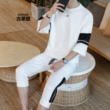 古萊登（GODLIKE） 長袖 男士T恤 白色(16款) XL，L，XXXL，XXL，M